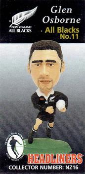 1997 Corinthian Headliners New Zealand All Blacks #NZ16 Glen Osborne Front